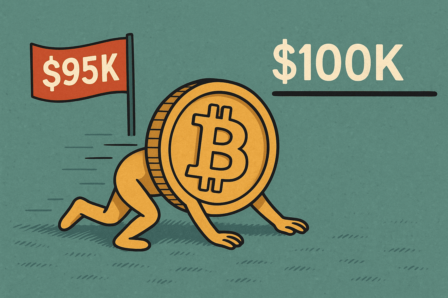 The Slow Crawl to $100K